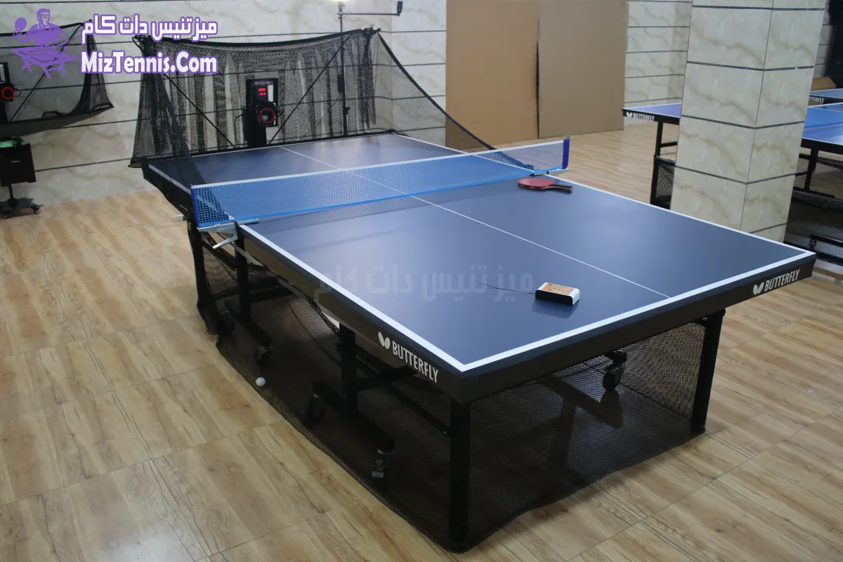 تمرین بازیکن پینگ پنگ با ربات Master Pro نیدمد در حالت مسابقهای